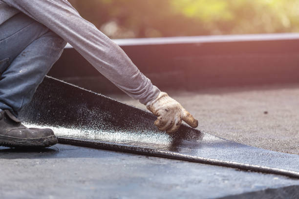 Professional Waterproofing technician working in Williamsport, OH